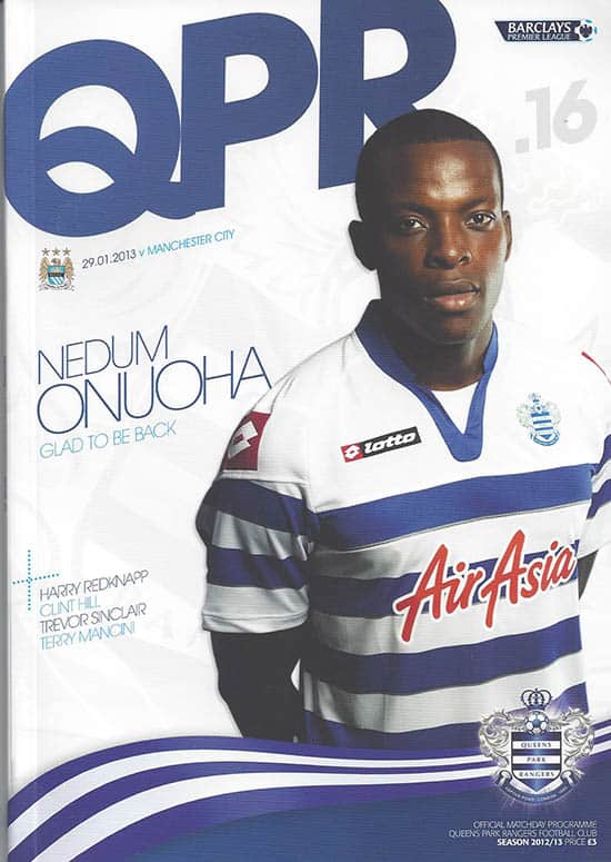 Queens Park Rangers FC v Manchester City FC